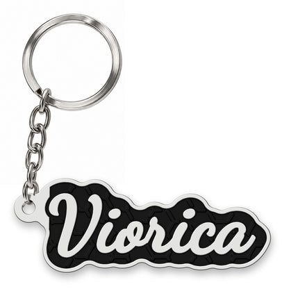 Breloc personalizat cu nume – imprimat 3D