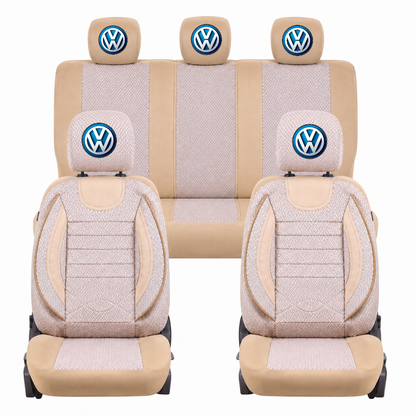 Set Huse Scaune Universale City BEJ, Personalizate cu Volkswagen.