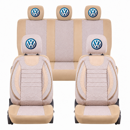 Set Huse Scaune Universale City BEJ, Personalizate cu Volkswagen.