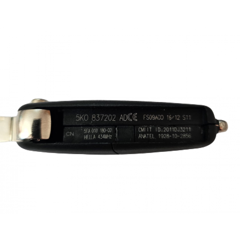 Carcasa cheie after market , compatibila cu VW Golf 6 3but , Fara Logo