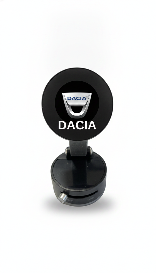 Suport Magnetic Negru cu Ventuza si Brat Reglabil Pentru Dacia