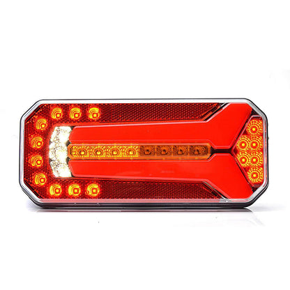 LAMPA MULTIFUNCTIONALA SPATE LED DINAMIC 1123 DD L/P C W150DD, 12V-24V, 5 FUNCTII WAS