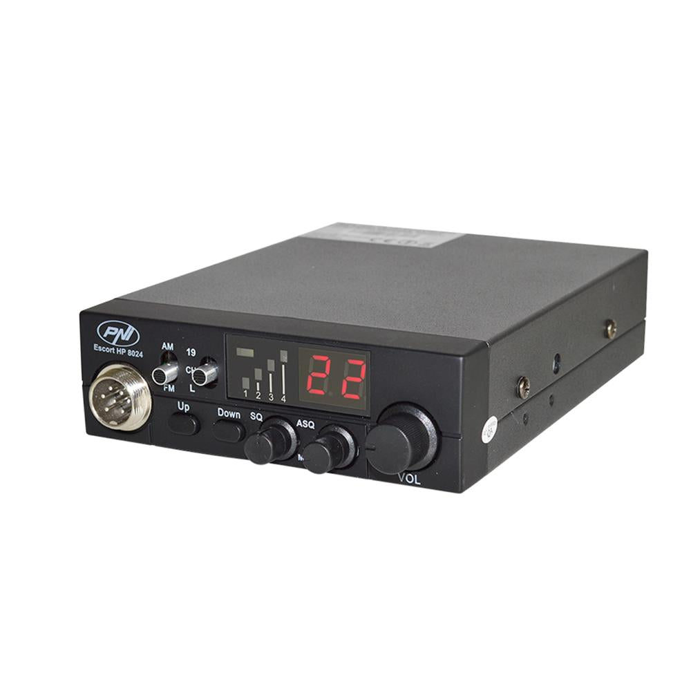 STATIE RADIO CB PNI ESCORT HP 8024 12/24V CU ASQ REGLABIL