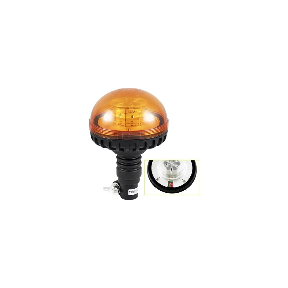 GIROFAR LED 12-24V CU BAZA FLEXIBILA JBM