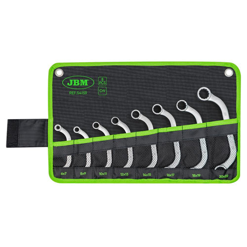 SET DE 8 CHEI INELARE SEMILUNA JBM