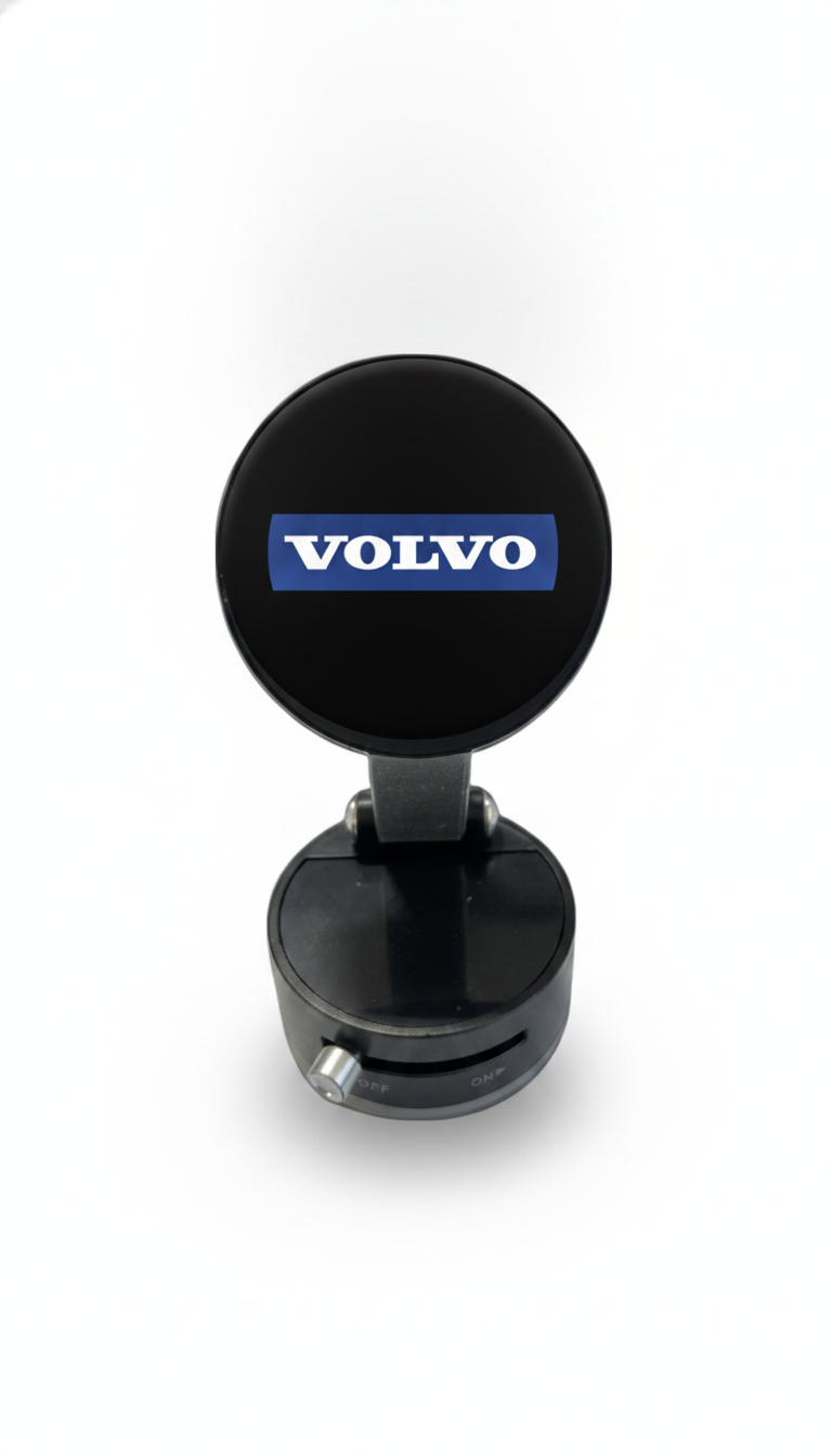 Suport Magnetic Negru cu Ventuza si Brat Reglabil Pentru Volvo