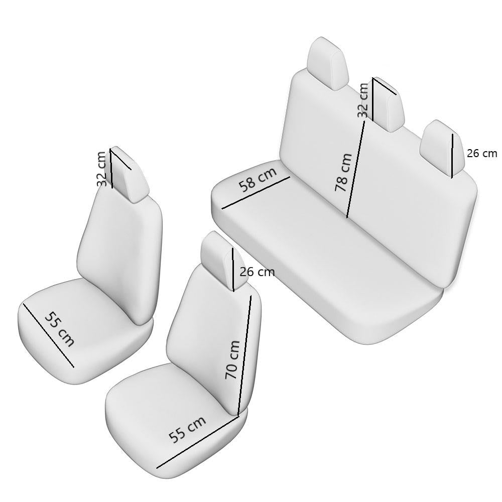 SET HUSE SCAUN LUX NEGRU UMB1