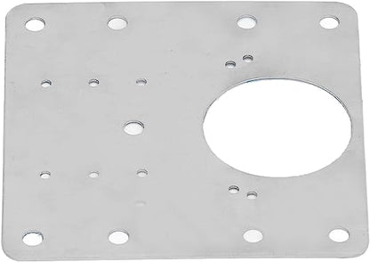 Kit reparatie balama, pentru mobila, Zola®, din otel inoxidabil, 9x9 cm