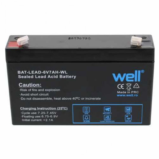 Acumulator  6V 7A Well