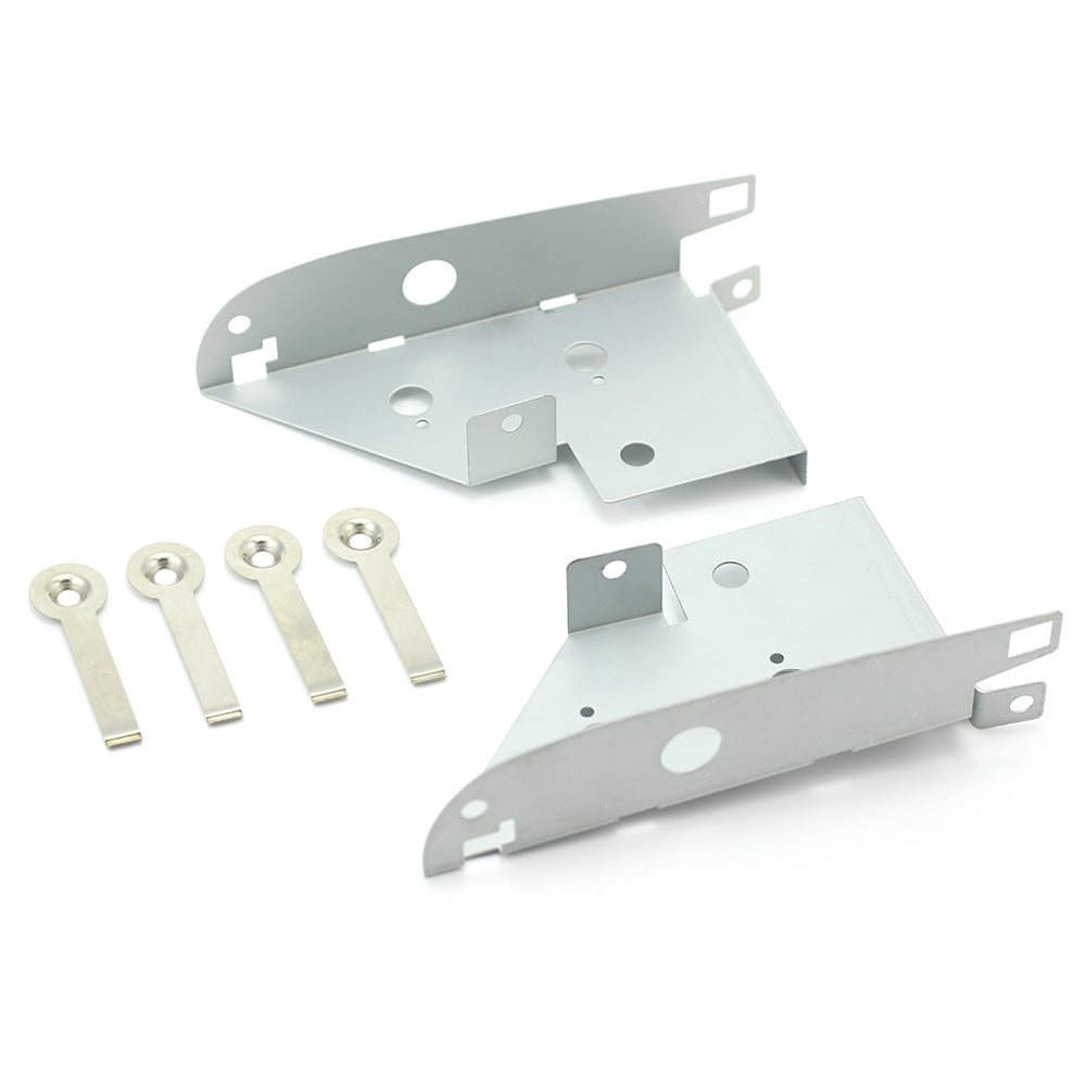 Adaptor 2 DIN MERCEDES S - W220 wooden