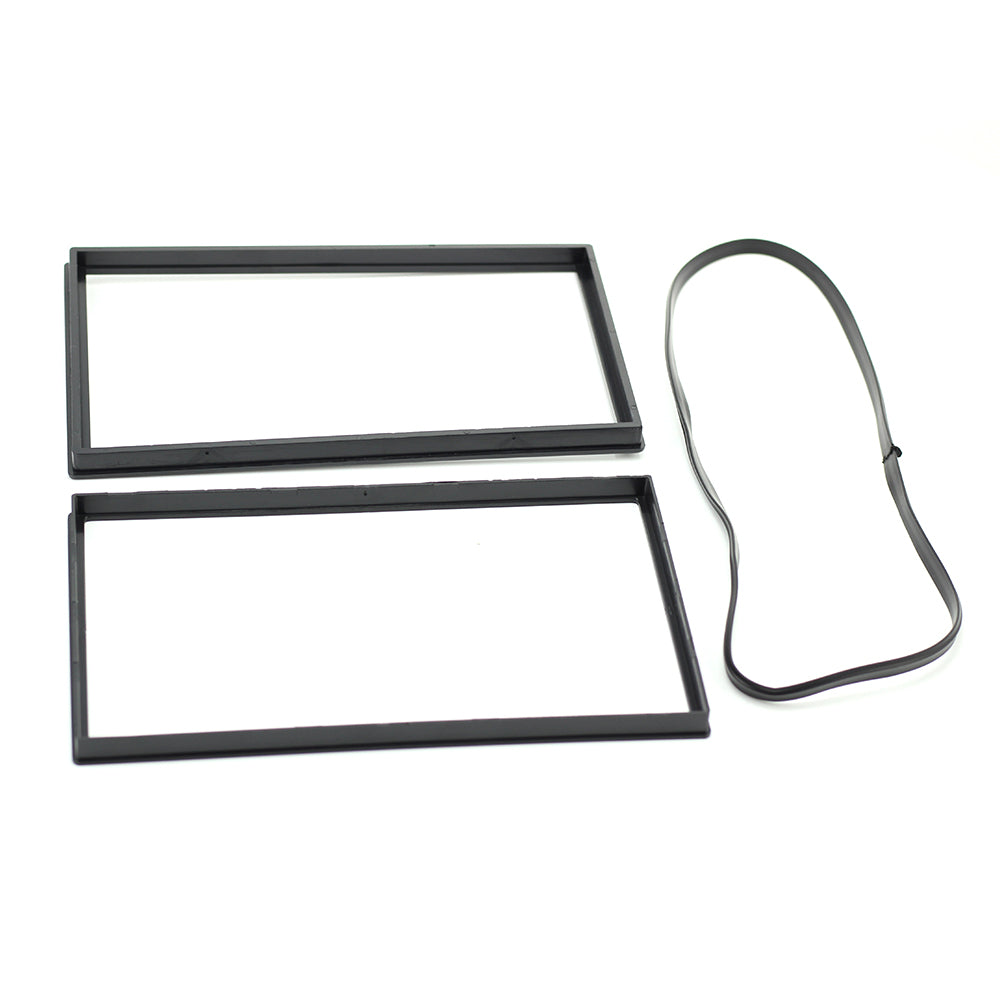 Adaptor 2 DIN VW TOURAN  2. GENERATION  (glossy black)	2015-