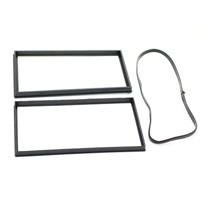Adaptor 2 DIN VW TOURAN  2. GENERATION  (glossy black)	2015-