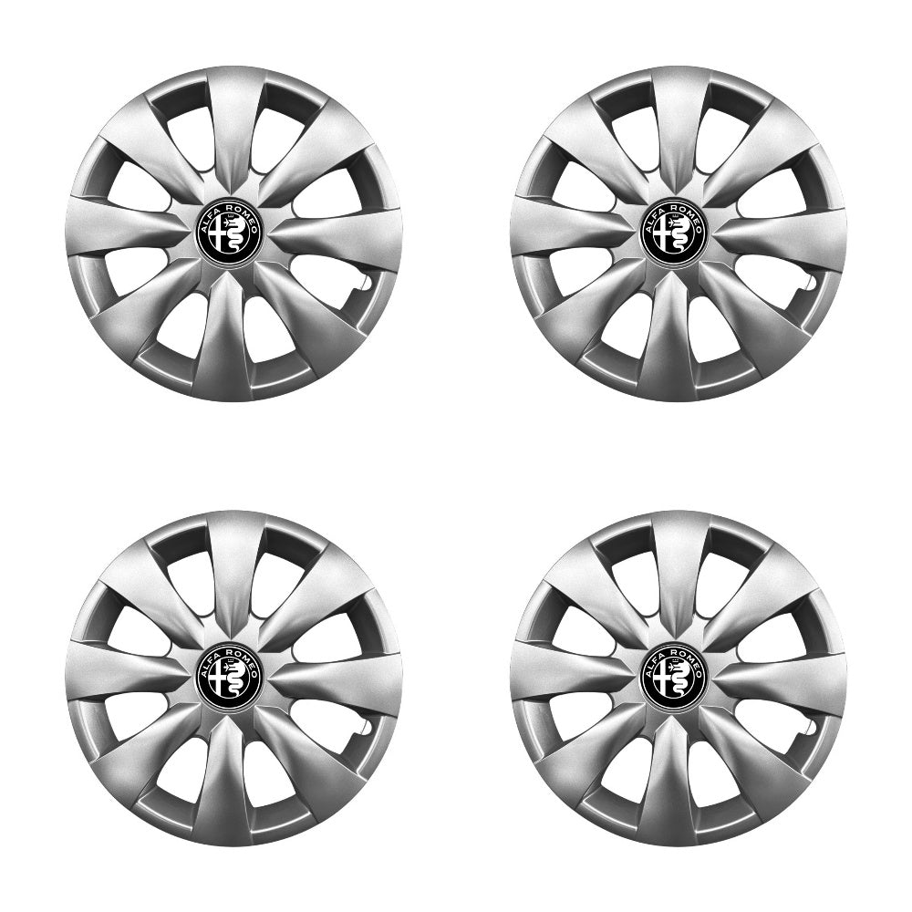 Set 4 capace roti potrivite jantelor de 15 inch compatibile Alfa Romeo, Model - 316
