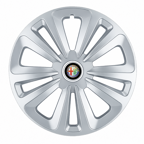 Set 4 Capace Roti Terra Gri R14, pentru Alfa Romeo