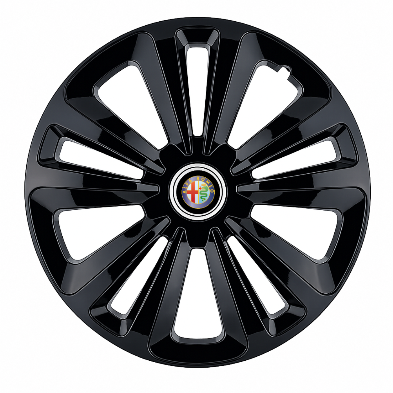 Set 4 Capace Roti Terra Negru R16, pentru Alfa Romeo