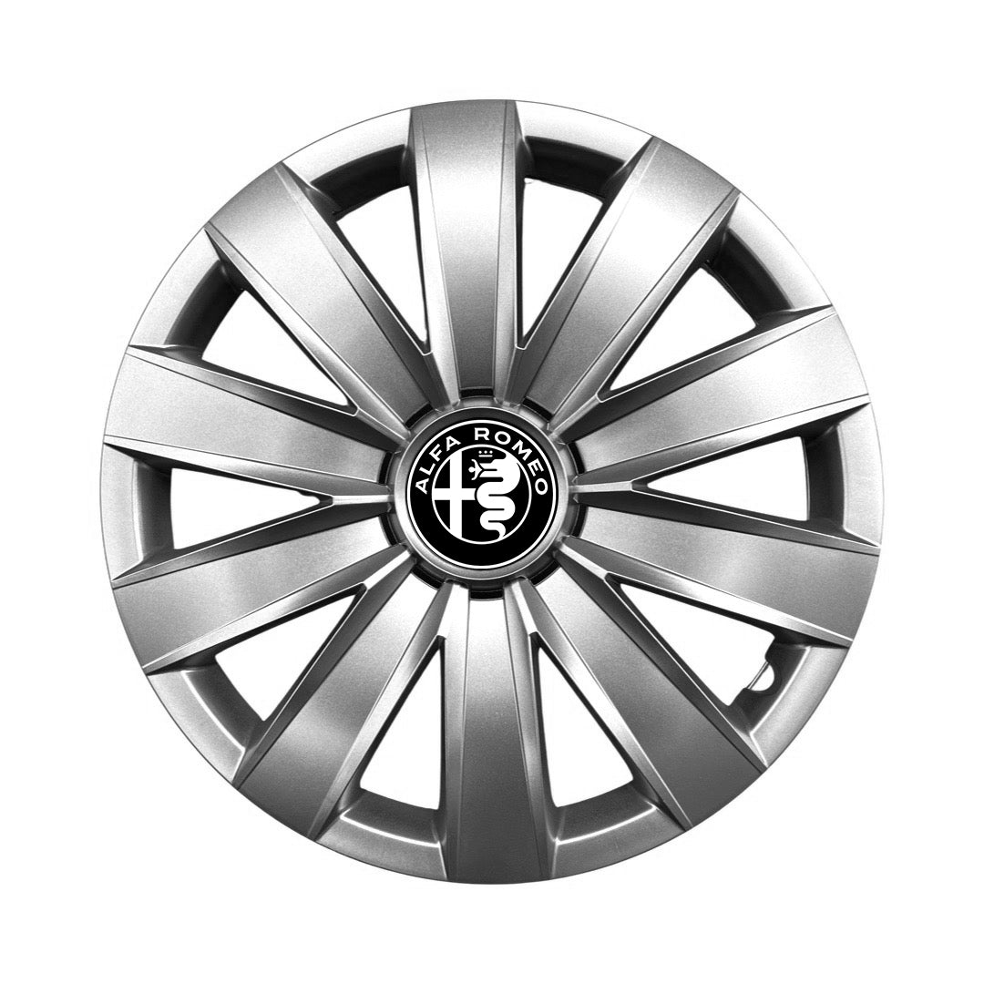 Set 4 capace roti 16 inchi (R16) compatibile Alfa Romeo, Model - 421