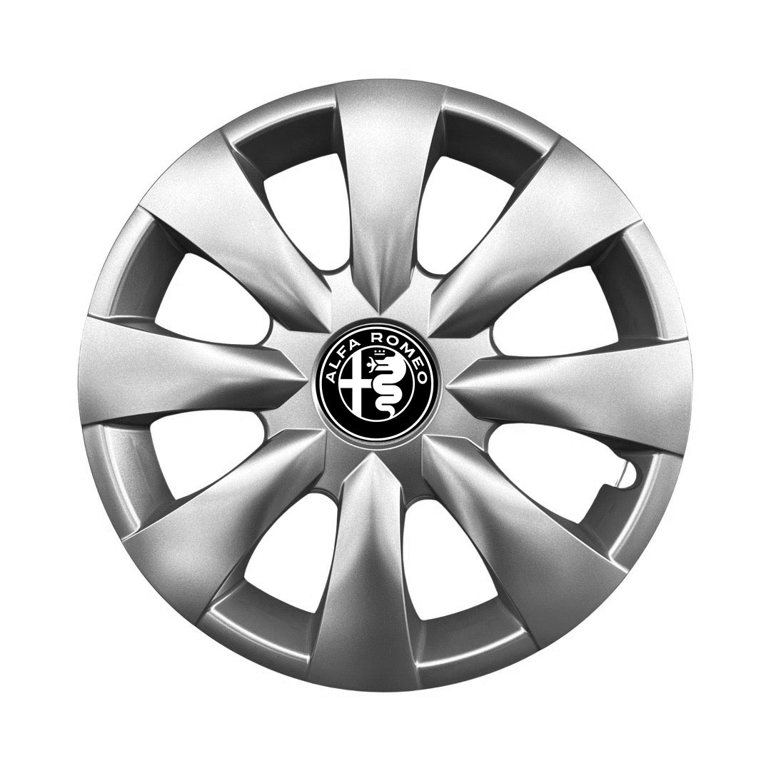 Set 4 capace roti potrivite jantelor de 15 inch compatibile Alfa Romeo, Model - 316