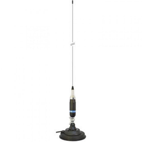 Antena CB PNI S9 lungime 120cm si magnet cu fluture 120/DV 125mm