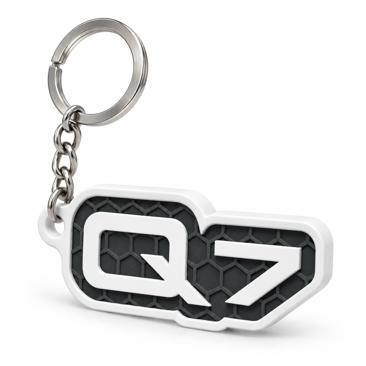 Breloc auto Audi Q7 cu lanț și inel