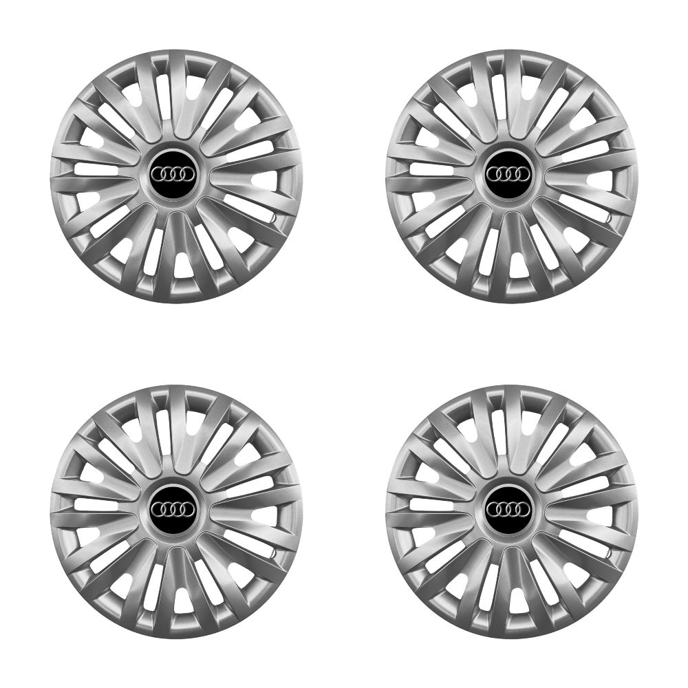Set 4 capace roti 16 inchi (R16) compatibile AUDI A1, A2, A3, A4, A5, A6, A80, 100, Model-412