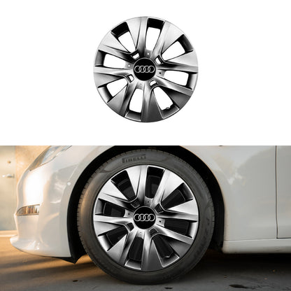 Set 4 capace roti potrivite jantelor de 15 inch compatibile Audi, Model - 334