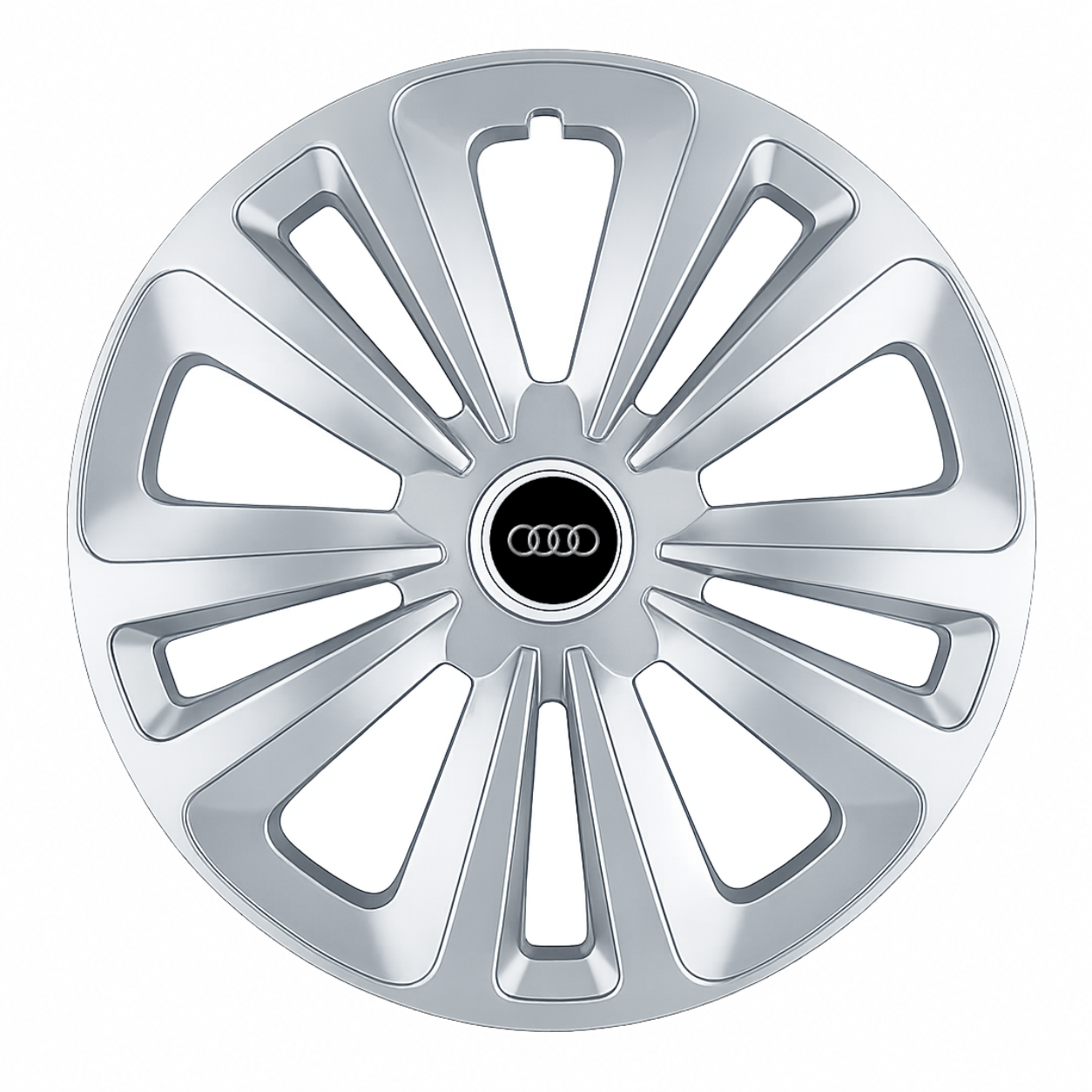 Set 4 Capace Roti Terra Gri R14, pentru Audi