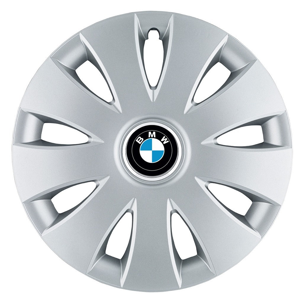 Set 4 capace roti 16 inchi (R16) compatibile BMW, Model Aura Gri