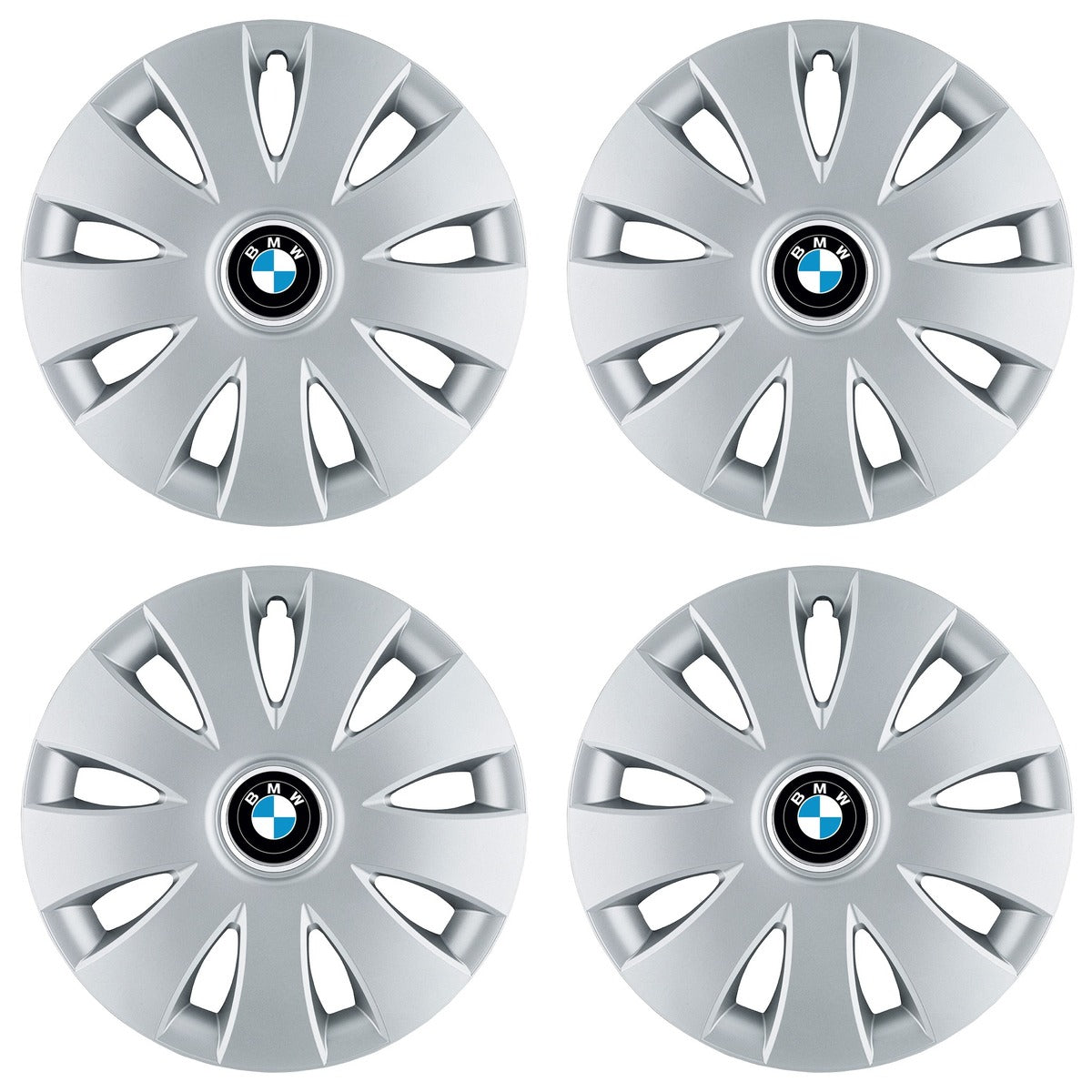 Set 4 capace roti 16 inchi (R16) compatibile BMW, Model Aura Gri