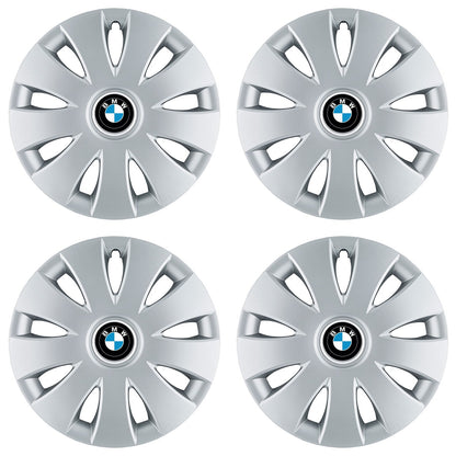 Set 4 capace roti 16 inchi (R16) compatibile BMW, Model Aura Gri