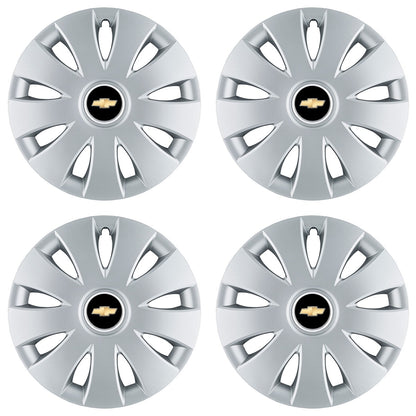 Set 4 capace roti 16 inchi (R16) compatibile CHEVROLET, Model Aura Gri