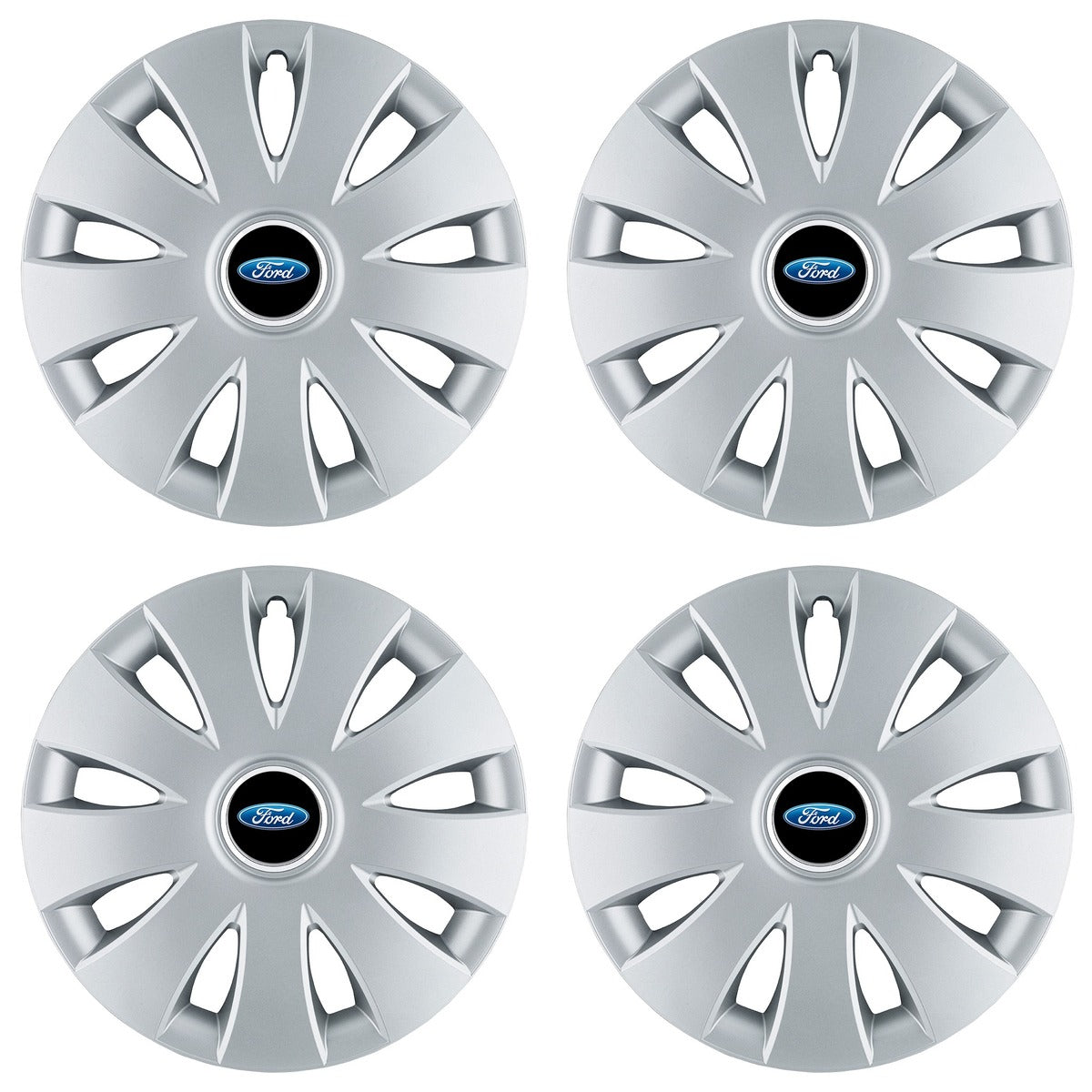 Set 4 capace roti 16 inchi (R16) compatibile FORD, Model Aura Gri