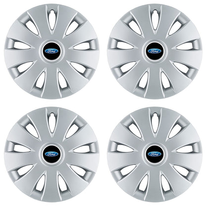 Set 4 capace roti 16 inchi (R16) compatibile FORD, Model Aura Gri
