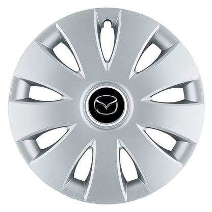 Set 4 capace roti 16 inchi (R16) compatibile MAZDA, Model Aura Gri