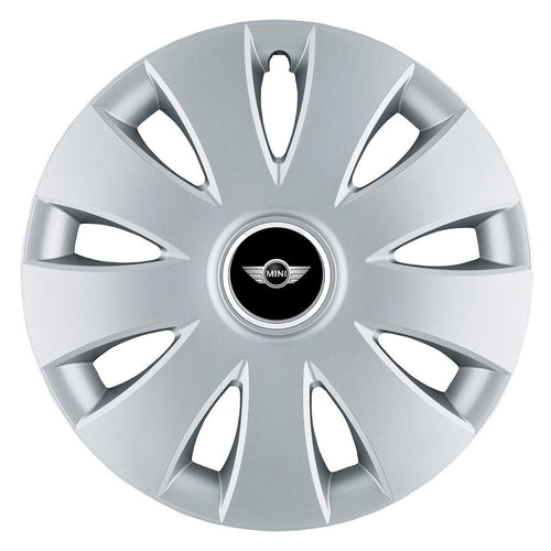 Set 4 capace roti 16 inchi (R16) compatibile MINI, Model Aura Gri