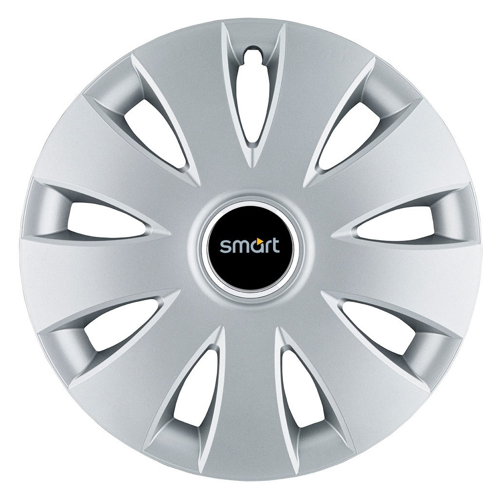 Set 4 capace roti 16 inchi (R16) compatibile SMART, Model Aura Gri
