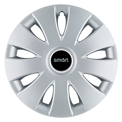 Set 4 capace roti 16 inchi (R16) compatibile SMART, Model Aura Gri