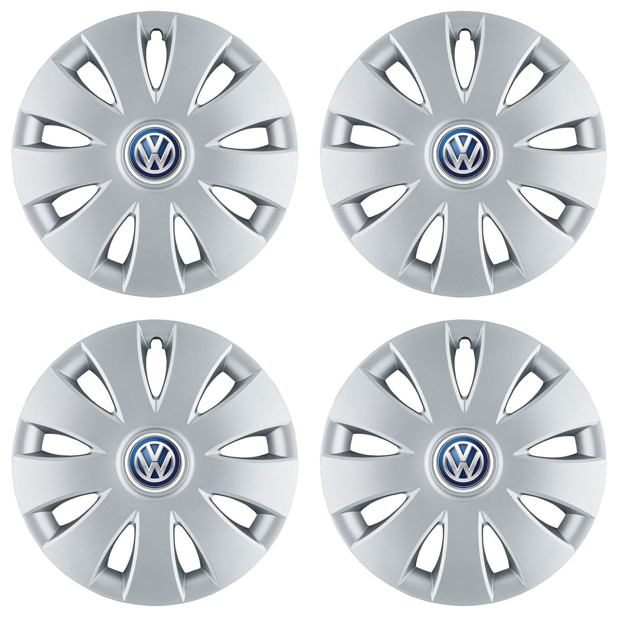 Set 4 capace roti 16 inchi (R16) compatibile VOLKSWAGEN, Model Aura Gri