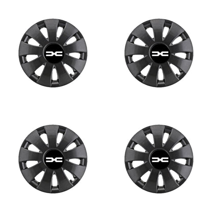Set 4 capace roti Aura grafit R15, pentru gama auto Dacia Nou
