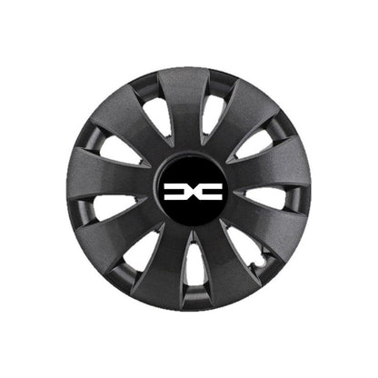 Set 4 capace roti Aura grafit R16, pentru gama auto Dacia Nou