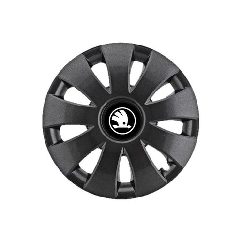 Set 4 capace roti Aura R16 pentru gama auto Skoda Nou