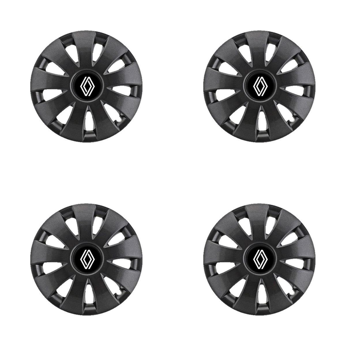 Set 4 capace roti Aura R16 pentru gama auto Renault Nou
