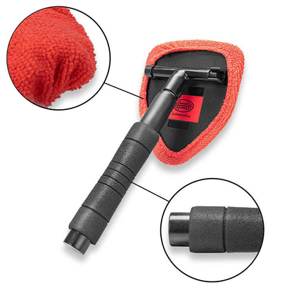 CURATITOR PARBRIZ PREMIUM ALUMINIU EXTENSIBIL 33-50CM CU MICROFIBRA