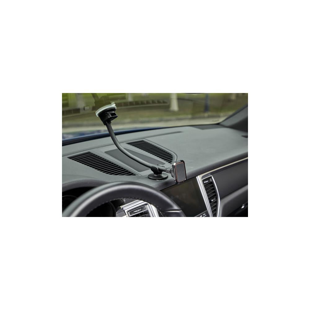 SUPORT TELEFON MAGNETIC AUTO CU FIXARE PE PARBRIZ CU VENTUZA