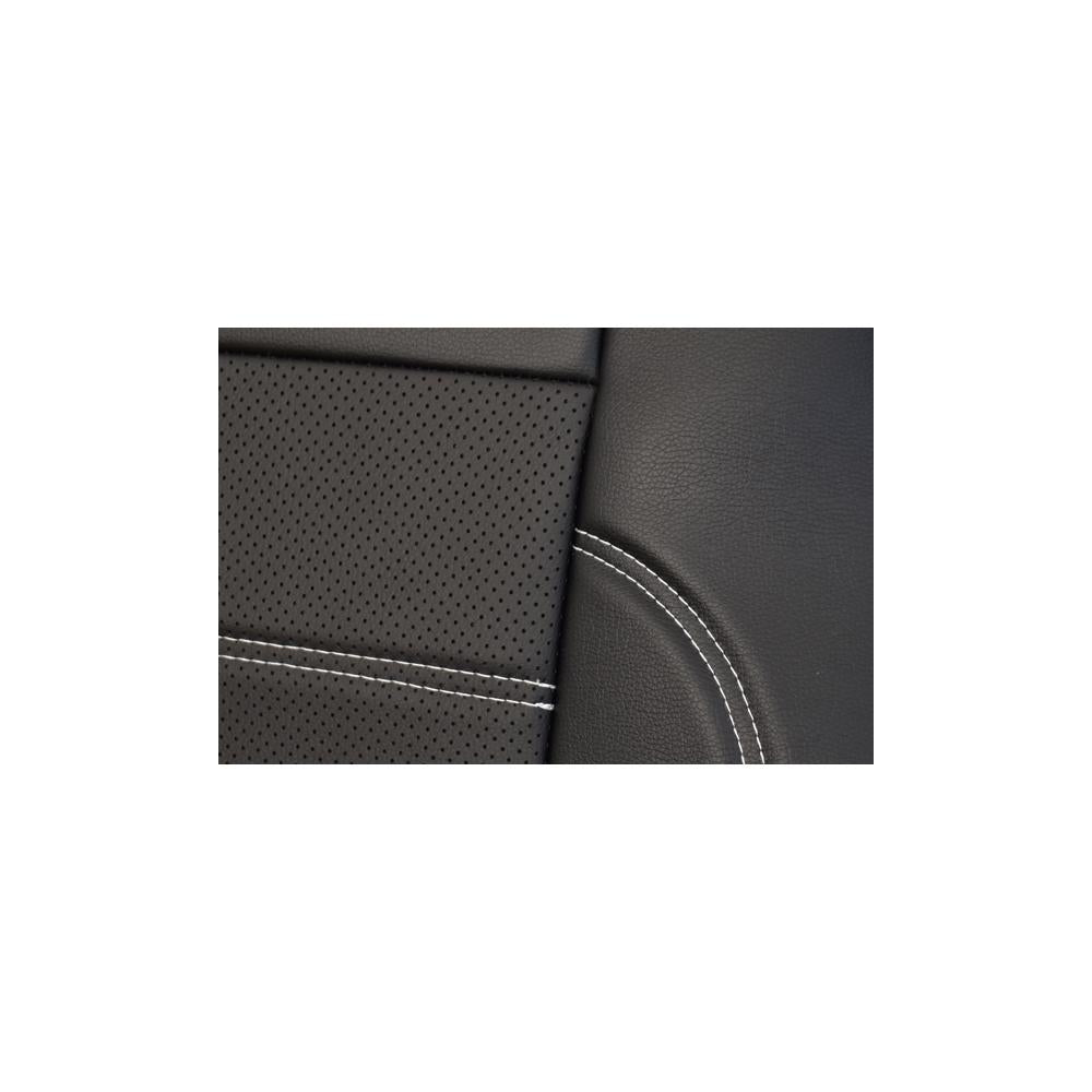 SET HUSE SCAUN EXCLUSIVE LEATHER KING NEGRU