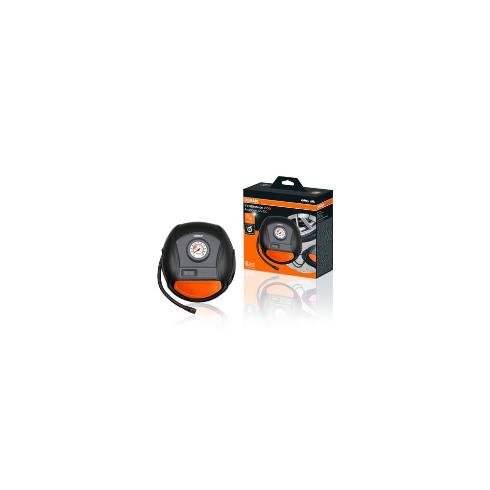 COMPRESOR AUTO 12V 120 W CU AFISAJ ANALOGIC TYREINFLATE 200 OSRAM