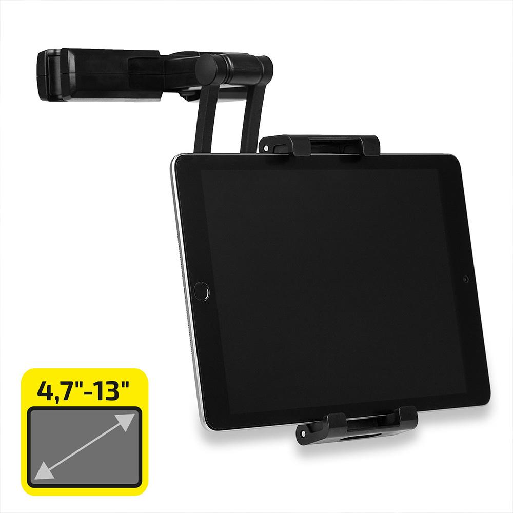SUPORT AUTO FLEXIBIL PREMIUM PENTRU TABLETA CU PRINDERE IN TETIERA