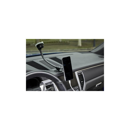 SUPORT TELEFON MAGNETIC AUTO CU FIXARE PE PARBRIZ CU VENTUZA