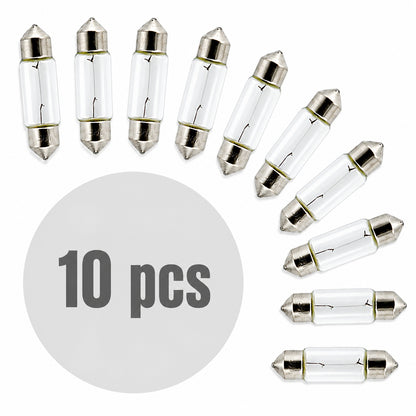 Bec auto C5W- 11x35mm 12V 5W - set de 10 - CARGUARD