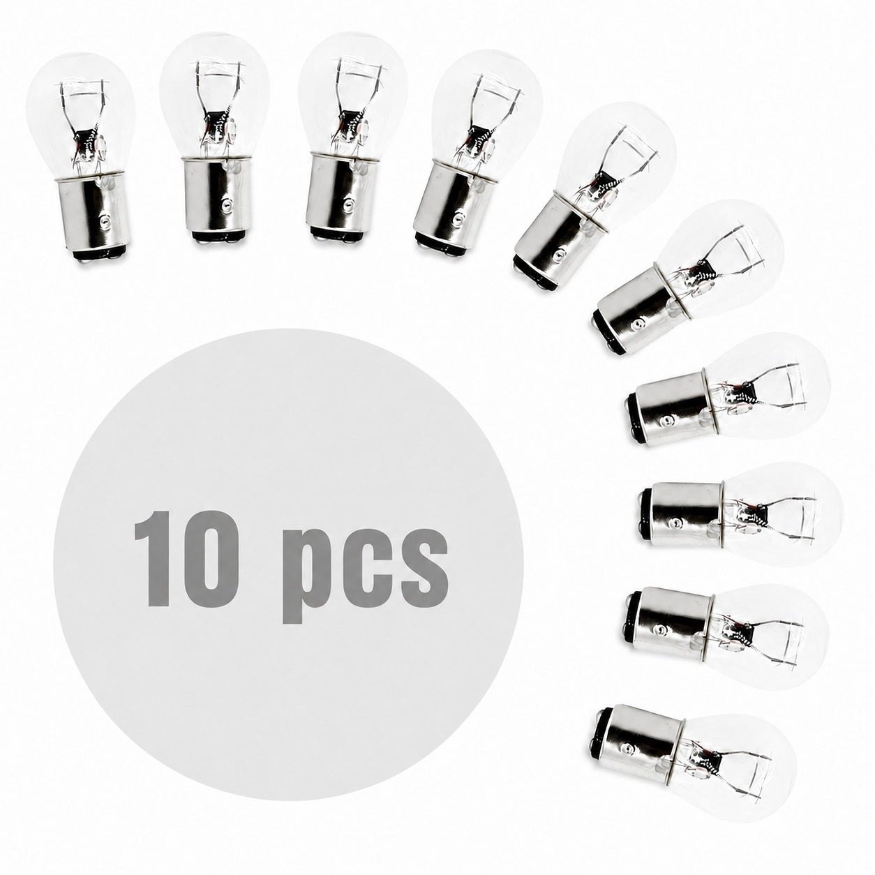 Bec auto P21/5W-  BAY15d  12V 21/5W - set de 10 - CARGUARD