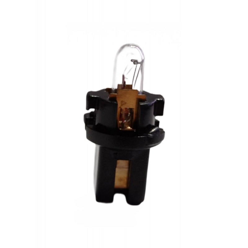 Bec halogen 12V 1.2W T5 B8.7D negru
